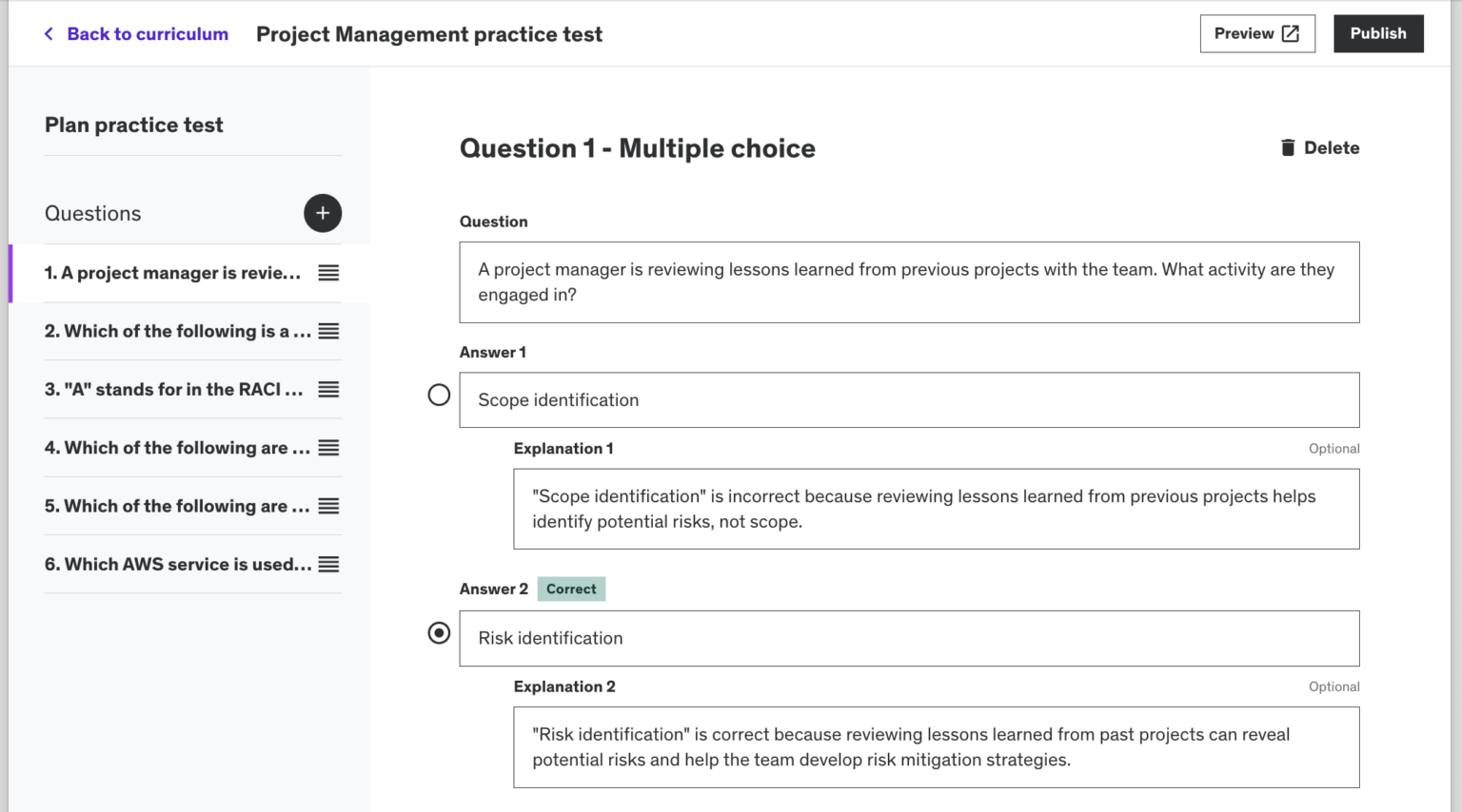 The Practice Test The latest on practice test upgrades